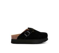Scholl Justine, Sandali Donna, Nero, 40 EU