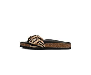 Scholl Kathleen, Sandali Donna, Zebra Beige Black, 37 EU