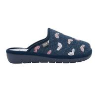 Scholl LAUREN EMBROIDERED FELT CIABATTA WOMAN NAVY BLUE/MULTI 41