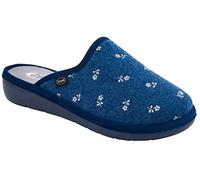 Scholl LAUREN Navy Blue tomaia in feltro + ricamo Size 38