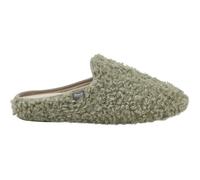 Scholl MADDY CURLY SYNTHETIC FUR CIABATTA WOMAN GREEN 41