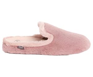 Scholl MADDY DOUBLE SYNTHETIC FUR CIABATTA WOMAN PINK 39