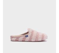 Scholl - Maddy Rosa Chiaro Pantofola Donna Pelliccia Sintetica a Righe Numero 38