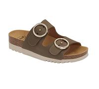 Scholl Malibu' 2 Straps, Sandali Donna, Vert, 39 EU