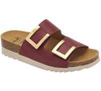 Scholl MONTEREY 2 STRAPS VINTAGE LEATHER WOMAN BORDEAUX 40 MATERIALE PELLE EFFETTO VINTAGE FODERA TOMAIA MICROFIBRA SOTTOPIEDE MICROFIBRA SUOLA EVA FITTING F ALTEZZA TACCO 20 COLLEZIONE S