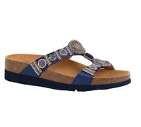SCHOLL NEW BOGOTA BLU CIABATTA DONNA (BLU, Sistema Taglie Calzature EU, Adulto, Donna, Numero, Media, 35)
