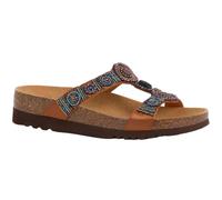 SCHOLL NEW BOGOTA BROWN CIABATTA DONNA CON PERLINE (BROWN, Sistema Taglie Calzature EU, Adulto, Donna, Numero, Media, 36)