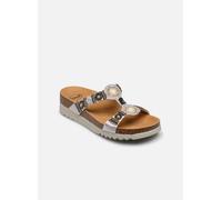 Scholl New Bogota Wedge Silver/Bronze Ciabatta Donna (Silver/Bronze, Sistema Taglie Calzature EU, Adulto, Donna, Numero, Media, 40)