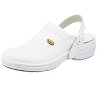 Scholl New Bonus Unpunched, Zoccoli Sanitari Unisex - Adulto, Bianco, 44 EU