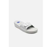 Scholl New Massage, Sandal Donna, Bianco, 35 EU