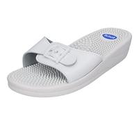 Scholl New Massage, Sandal Donna, Bianco, 42 EU