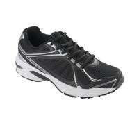 Scholl New Sprinter, Sneakers Unisex con Tecnologia Biomechanics, Unisex, NeroBianco, 35 EU