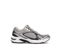Scholl New Sprinter, Sneakers Unisex con Tecnologia Biomechanics, Unisex, ArgentoBlu, 45 EU
