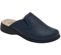 Scholl New Toffee Navy Blue Tomaia in Pelle Size 42