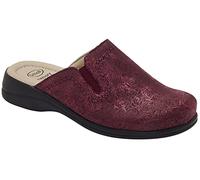 Scholl New Toffee Wine Tomaia in Microfibra Stampa Floreale Size 35