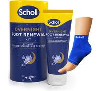 Scholl Overnight Foot Renewal Kit, Kit da Notte per l'Idratazione Intensa dei Pi