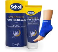 Scholl Overnight Foot Renewal Kit, Kit Da Notte per L'Idratazione Intensa Dei Pi