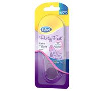 Scholl Party Feet Retro Tallone Fascia in Gel Trasparente 2 pz Solette