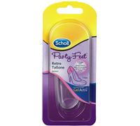 Scholl Party Feet Retro Tallone, Fascia in Gel Trasparente per i Talloni, Cuscinetto Ultrasottile e Discreto con Tecnologia Antiscivolo che Aiuta a Proteggere dallo Sfregamento e dallo Scivolamento
