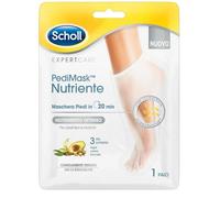 Scholl Pedimask 1 Paio Maschera Piedi Nutriente Ai 3 Oli Argan Jojoba Avocado