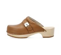 Scholl Pescura Clog 50, Sandali Donna, Cognac, 39 EU