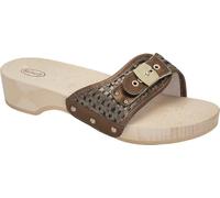 Scholl Pescura Heel Rafia, Sandali Donna, Bronzo, 37 EU