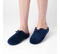 Scholl Rachele Pantofole Donna Microfibra Blu Navy 36