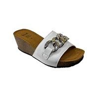 Scholl RAVELLO HIGH WEDGE BIANCO CIABATTA DONNA PLATEAU (numeric_38)