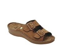 Scholl Sandali Senza Cinturino Weekend, Marrone, 36 EU