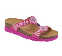 Scholl, Infradito da donna con tomaia in tessuto, Fucsia, 38 EU