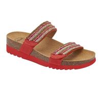 Scholl, Sandalo per donna doppia fascia a strappo, Corallo, 37 EU