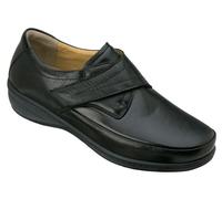 Scholl SCARPA DONNA CATHERINE PELLE BIOPRINT SOLETTA RIMOVIBILE NERA 37