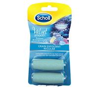 Scholl - Set di 2 rotoli Velvet Smooth, grana esfoliante con cristalli di diamanti