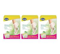 SCHOLL Set di 3 x 4 paia di maschere per piedi nutrienti con aloe vera