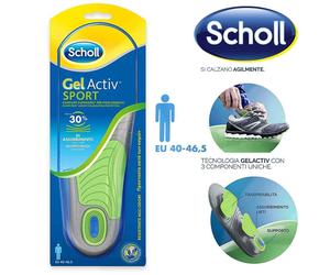 Scholl Sol Sport Uomo Diretta - Soletta ortopedica