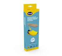 Scholl Solette Antistatiche in Memory Cushion per Evoflex, Unisex-Adulto, Marrone, 35