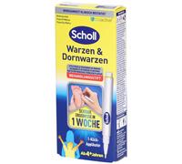 Scholl stick per il trattamento delle verruche e delle verruche planta