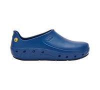 Scholl Ultragrip Shoe - Zoccoli Sanitari Professionali per Uomo o Donna, Ultra Leggeri, Comodi e Traspiranti con Suola Antiscivolo e Chiusura sul Tallone - Blu Navy - 36 EU