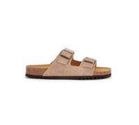 Scholl Uomo Julien Sandalo, Beige scuro, 41 EU