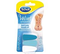Scholl Velvet Morbido Ersatz-Feilen Modelli per Elettrico Sistema Cura Unghie