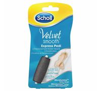 Scholl Velvet Morbido Express Pedicure Rulli Ricambio Con Mikrogranulaten (2 x 2
