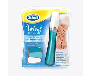 Scholl Velvet Soft Kit Elettronico Nail Care Blu, 1 pezzo