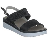 Scholl Viareggio Elastic, Sandalo Donna, Nero, 41 EU