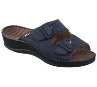 Scholl WEEKEND NUBUCK WOMENS MASSAGE NAVY BLUE 35