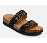 SCHOLL ZAFIRAH BioPrint sandali zoccoli ciabatte infradito donna zeppa canvas