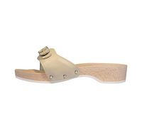 Scholl Pescura Heel Zoccolo Con Tacco Colore Sabbia Misura 41