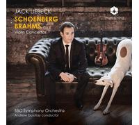 Schonberg, Brahms Violin Concertos - Jack Liebeck / Andrew Gour... (Audio Cd)