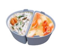 Schongarer Biglietti, cuocere due cose contemporaneamente e facile da pulire, separatore pentola, la partizione della pentola a cottura adeguata e lenta consente la cottura di due pasti diversi