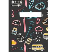 School Bus Adventures Notebook: Your daily dose of school spirit