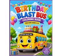 school bus coloring book: Cute & Easy School Bus Adventures for Kids Ages 3-6